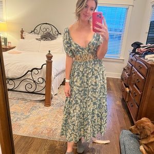 Free People Soft Seafoam Maxi NWT Size Small